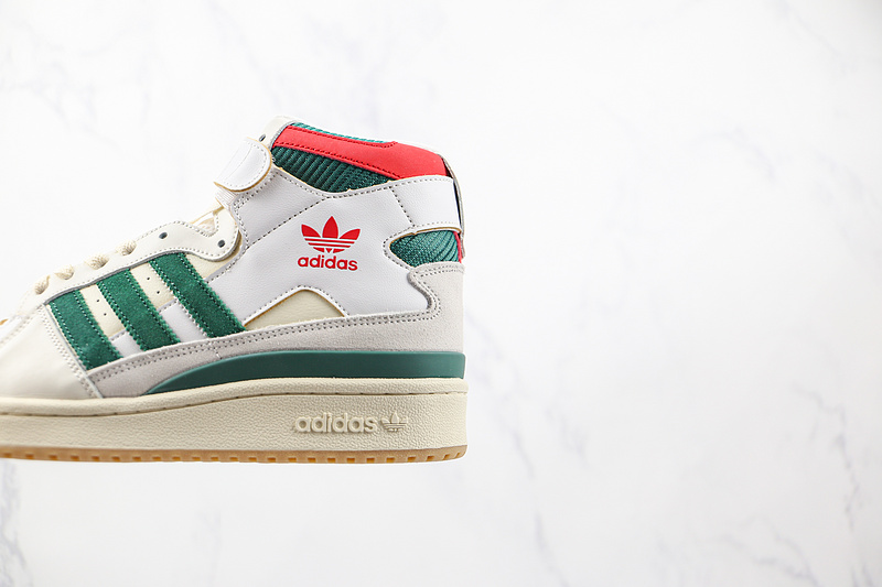 Forum 84 High Bucks White/Green/Red 19