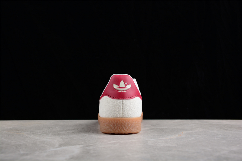 Adidas Gazelle Aluminium/Cloud White/Collegiate Burgundy 11