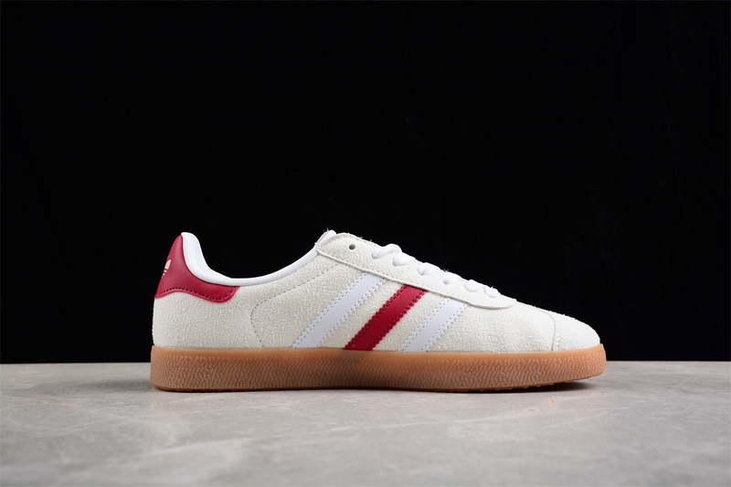 Adidas Gazelle Aluminium/Cloud White/Collegiate Burgundy 21