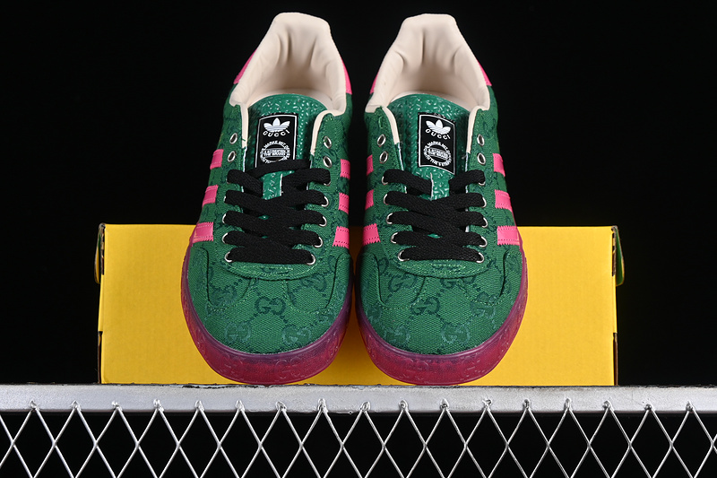 Originals X Gucci Gazelle Green/Pink 3