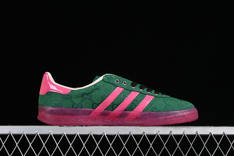 Originals X Gucci Gazelle Green/Pink 25