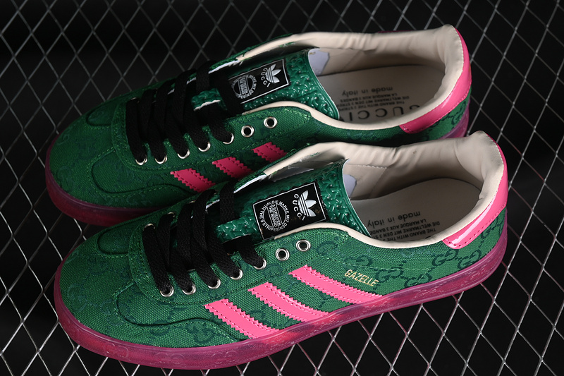 Originals X Gucci Gazelle Green/Pink 29