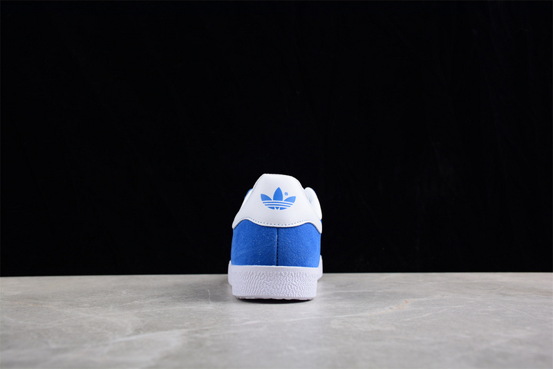 Adidas Gazelle Blue/Cloud White/Gold Metallic 5