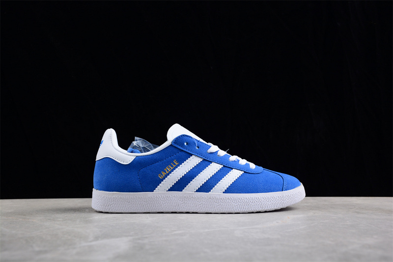 Adidas Gazelle Blue/Cloud White/Gold Metallic 27