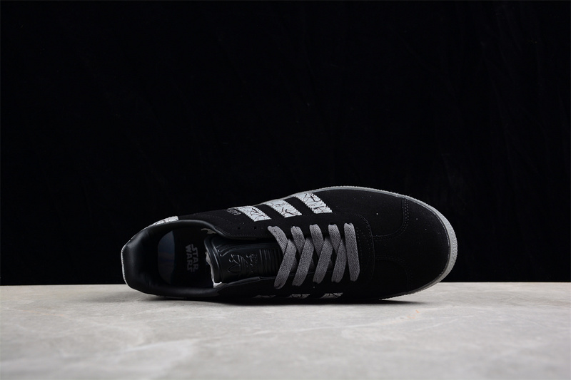 Adidas Star Wars Gazelle Darksaber Core Black/Silver Metallic/Grey Four 15