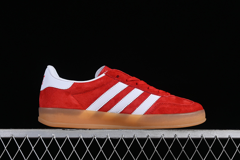 Originals Gazelle Indoor Scarlet Gum Scarlet/Cloud White/Scarlet 3