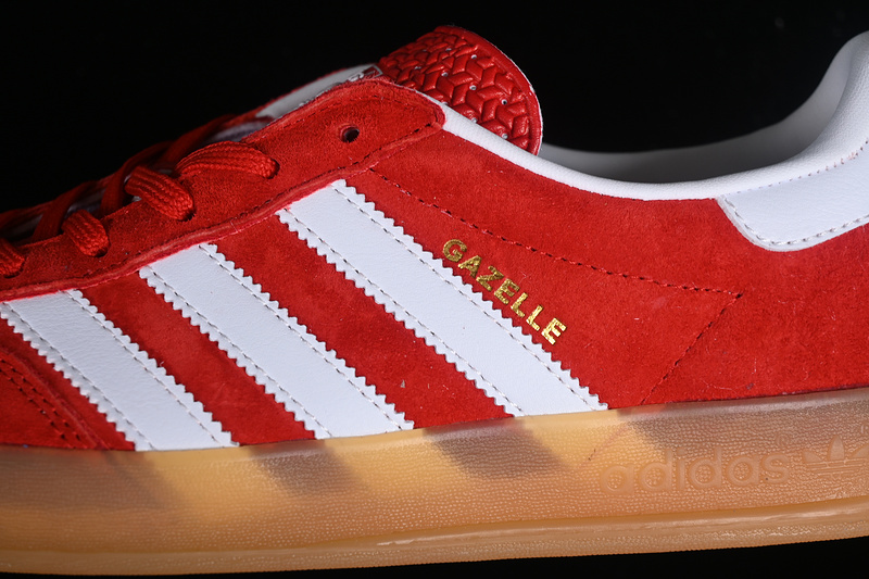 Originals Gazelle Indoor Scarlet Gum Scarlet/Cloud White/Scarlet 7