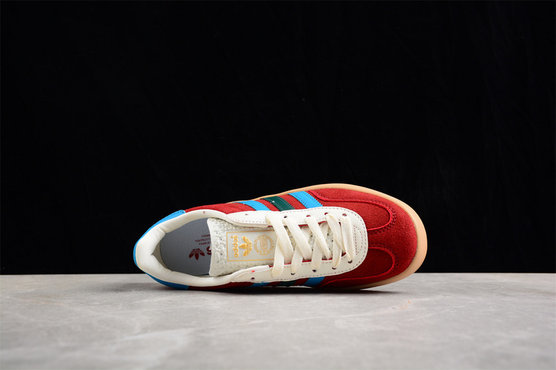 Adidas Originals Gazelle Indoor Red/White/Blue/Brown 5