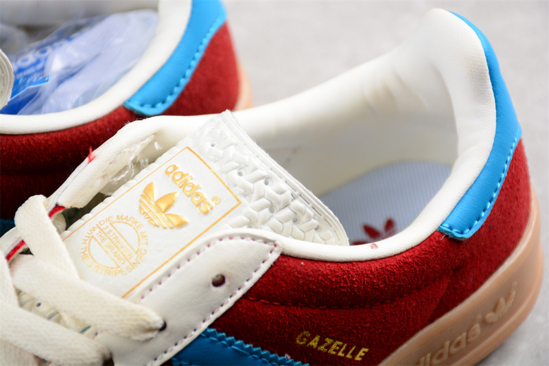 Adidas Originals Gazelle Indoor Red/White/Blue/Brown 13