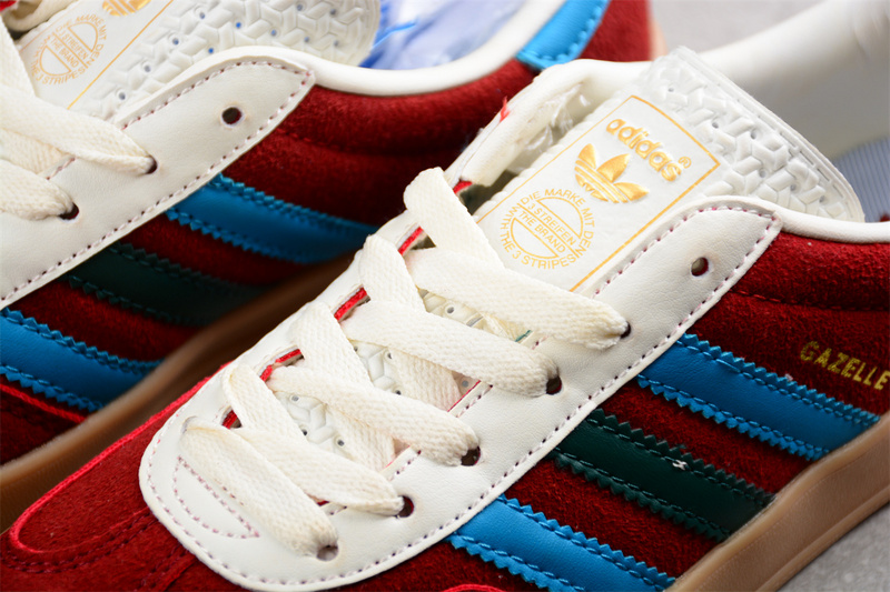 Adidas Originals Gazelle Indoor Red/White/Blue/Brown 17