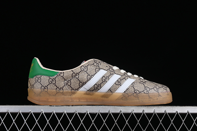 Originals X Gucci Gazelle Brown/White/Green 29