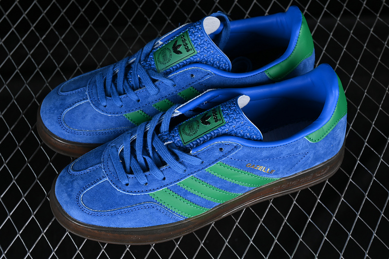 Adidas Originals Gazelle Indoor Green/Blue 3