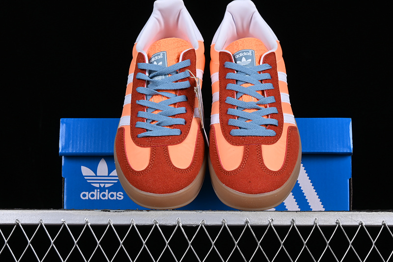 Adidas Gazelle Indoor Beam Orange/Cloud White/Gum 3