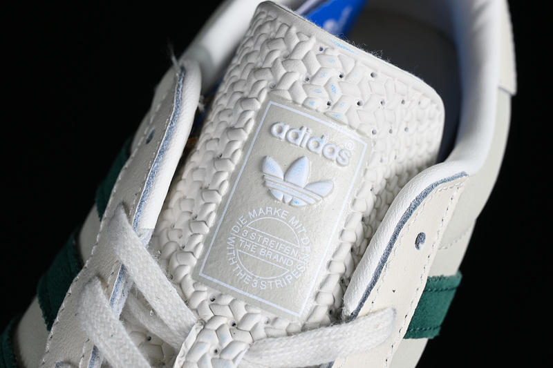 Adidas Originals Gazelle Indoor White/Green/Brown 3