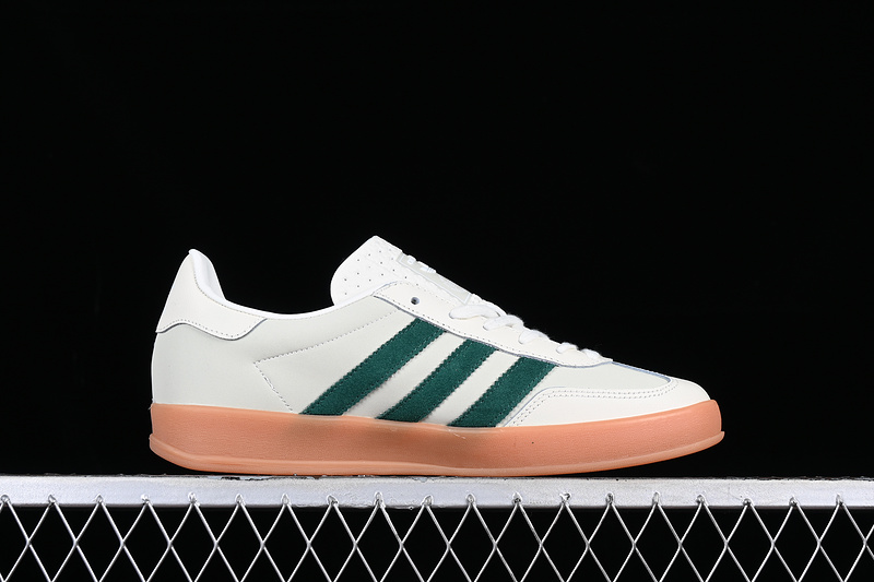 Adidas Originals Gazelle Indoor White/Green/Brown 21