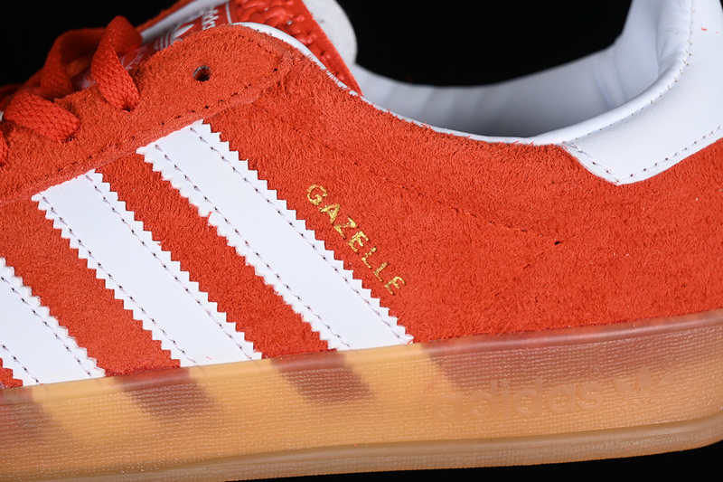 Adidas Originals Gazelle Indoor Bold Orange/Cloud White 25