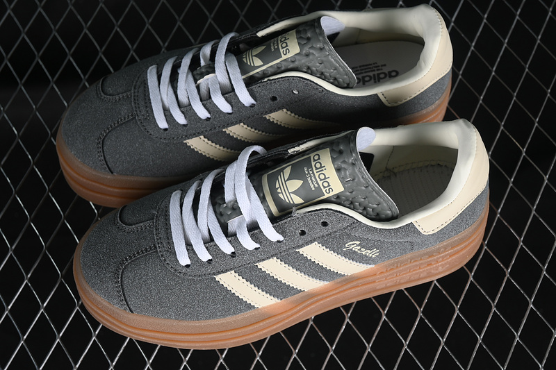 Originals Gazelle Bold Grey Six/Magic Beige/Cream White 13