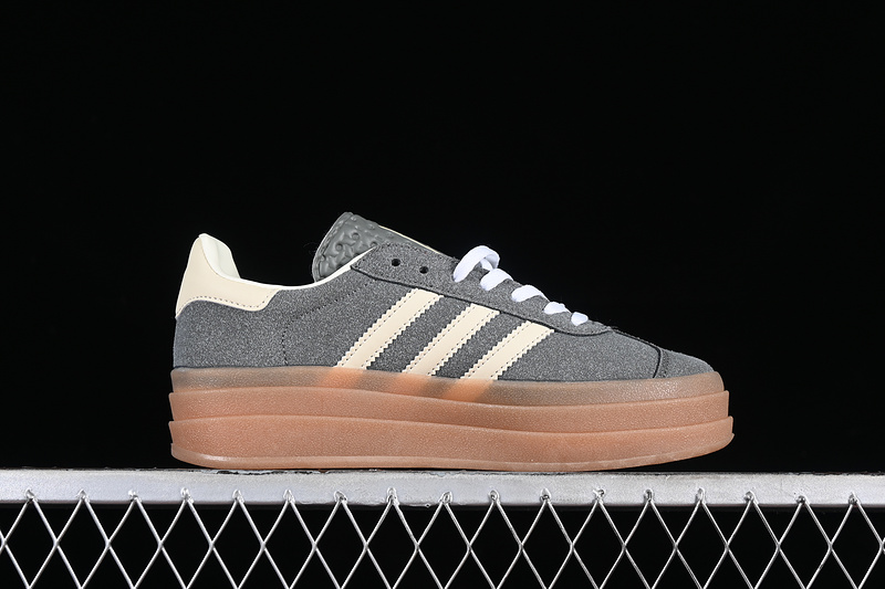 Originals Gazelle Bold Grey Six/Magic Beige/Cream White 15