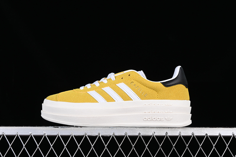 Adidas Originals Gazelle Bold Black/Yellow/White 29