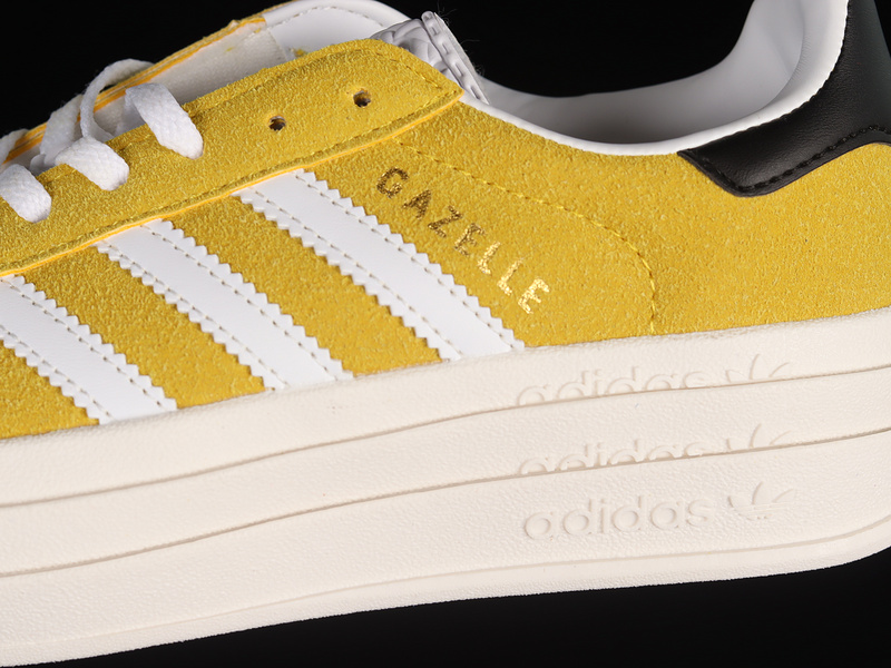 Wmns Gazelle Bold Almost Yellow/Cloud White/Legend Ink 15