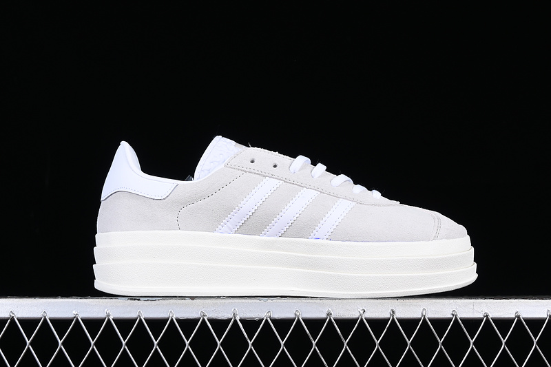 Adidas Wmns Gazelle Bold Grey Two/Cloud White/Core White 29