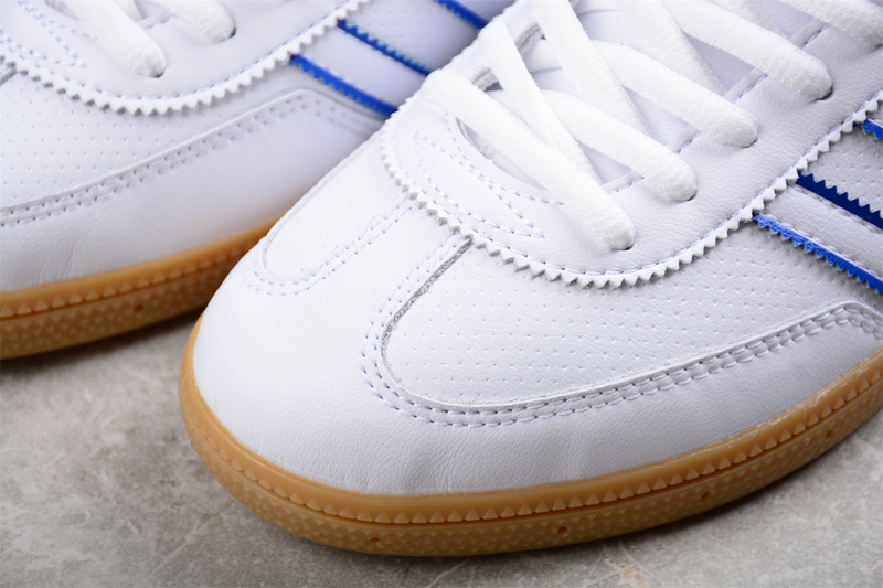 Adidas Originals Gazelle Indoor White/Blue/Brown 3