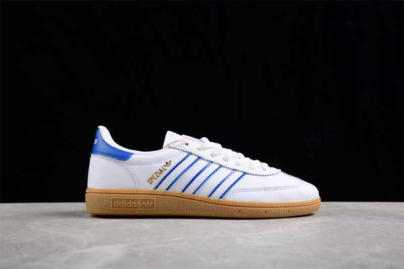 Adidas Originals Gazelle Indoor White/Blue/Brown 13