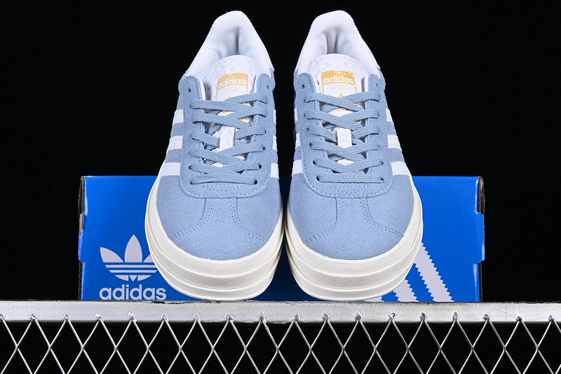 Adidas Originals Gazelle Bold White/Blue 7