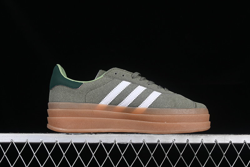 Originals Gazelle Bold Silver Green/Cloud White/Collegiate Green 29