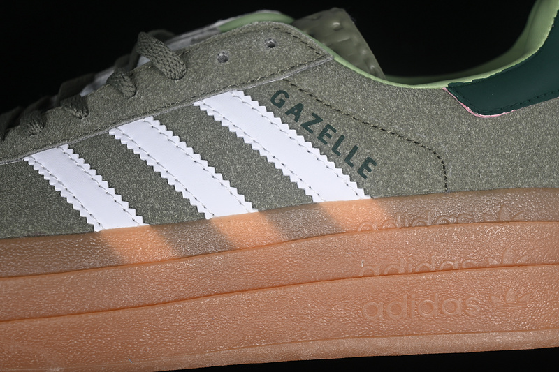 Originals Gazelle Bold Silver Green/Cloud White/Collegiate Green 31