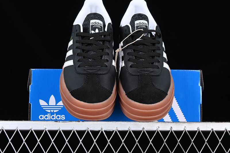 Originals Gazelle Bold White/Black/Brown 11