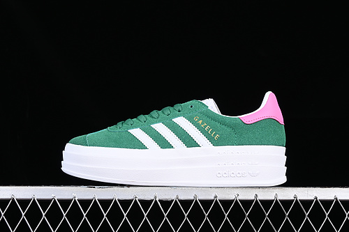 Adidas Originals Gazelle Bold White/Pink/Green 19