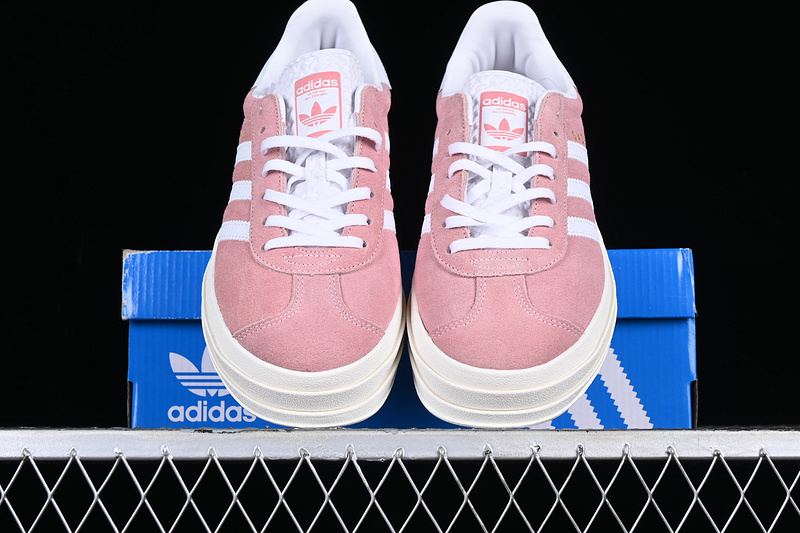 Adidas Wmns Gazelle Bold Super Pop/Cloud White/Core White 13