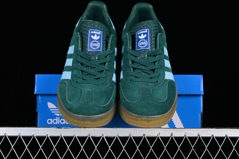 Adidas Originals Gazelle Indoor Collegiate Green/Hazy Sky/Victory Gol 23