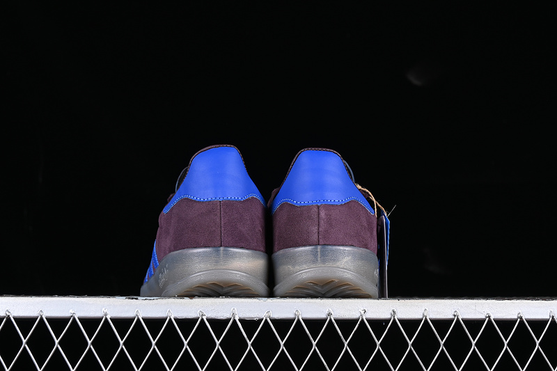 Adidas Gazelle Indoor Shadow Maroon/Semi Lucid Blue/Simple Brown 23