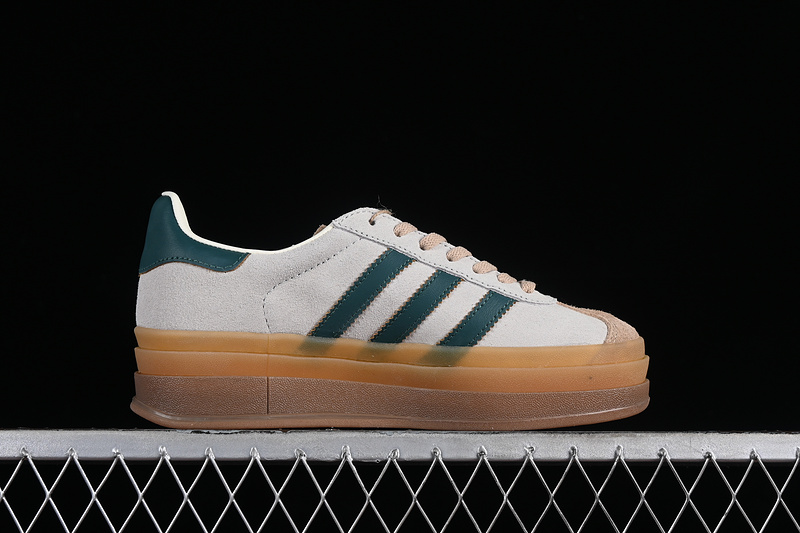 Originals Gazelle Bold Cream White/Collegiate Green/Magic Beige 17