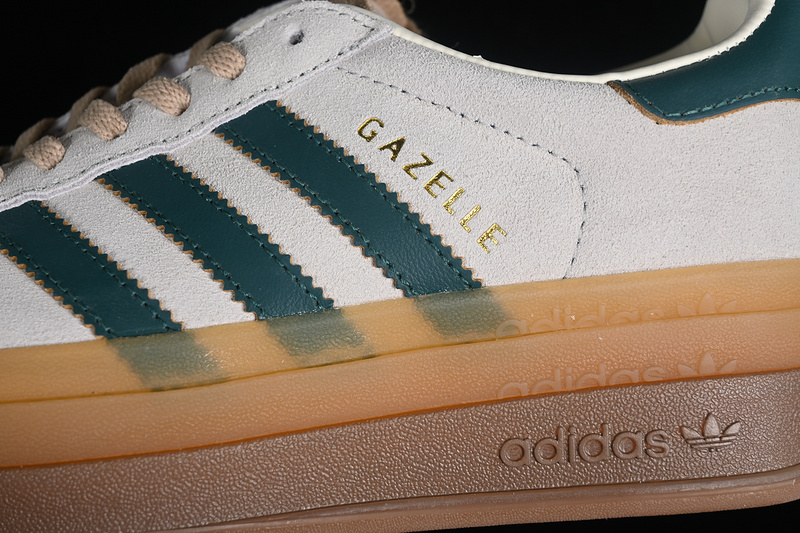 Originals Gazelle Bold Cream White/Collegiate Green/Magic Beige 29