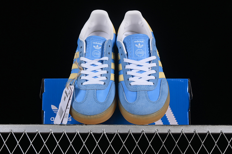 Originals Gazelle Indoor Semi Blue Burst/Almost Yellow/Cloud White 15