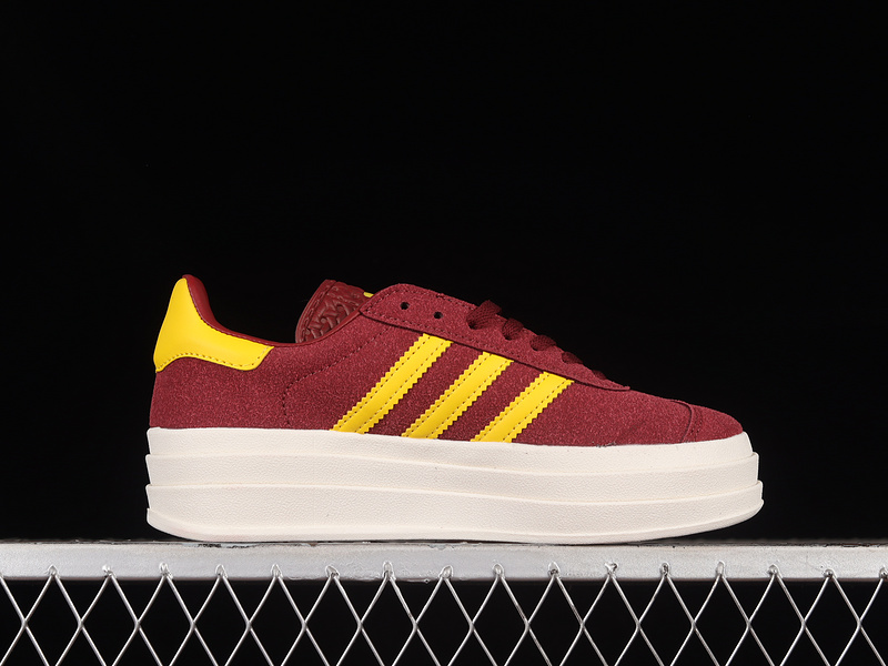 Gazelle Bold Shadow Red/Bold Gold/Core White 3