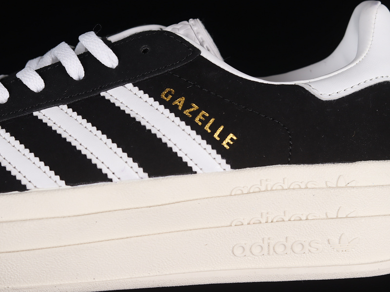 Gazelle Bold Shoes Core Black/Cloud White/Core White 7