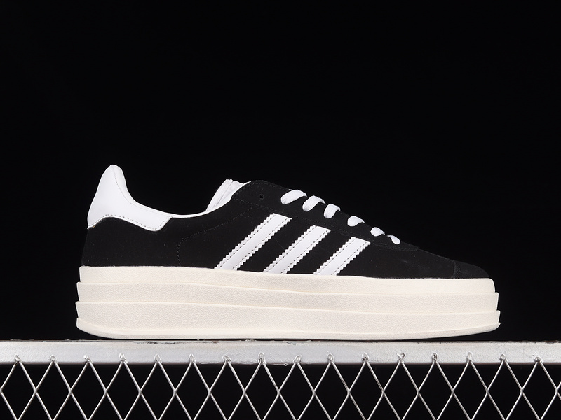 Gazelle Bold Shoes Core Black/Cloud White/Core White 27