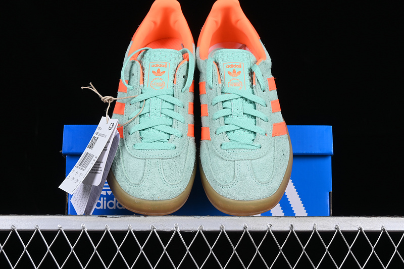 Adidas Gazelle Indoor Pulse Mint/Solar Orange/Gum Three 23