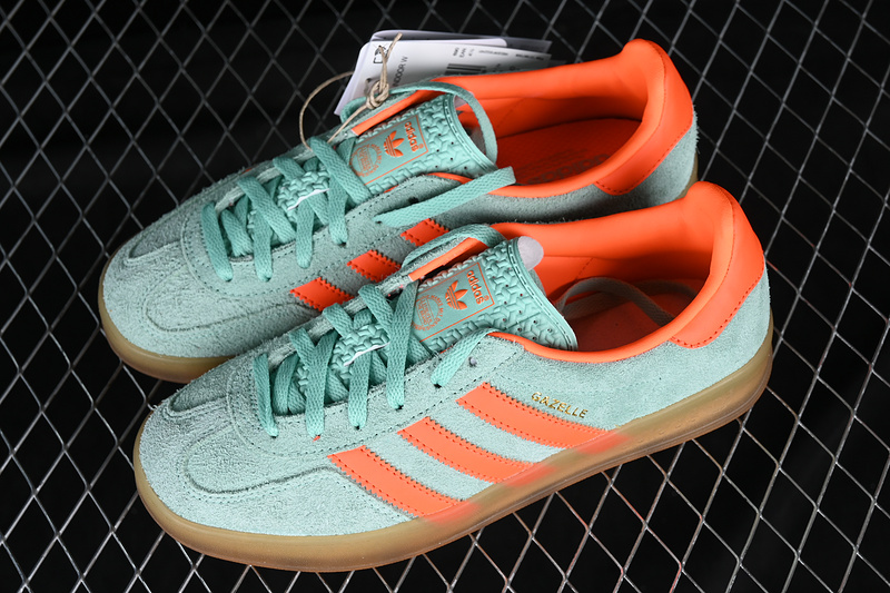 Adidas Gazelle Indoor Pulse Mint/Solar Orange/Gum Three 27