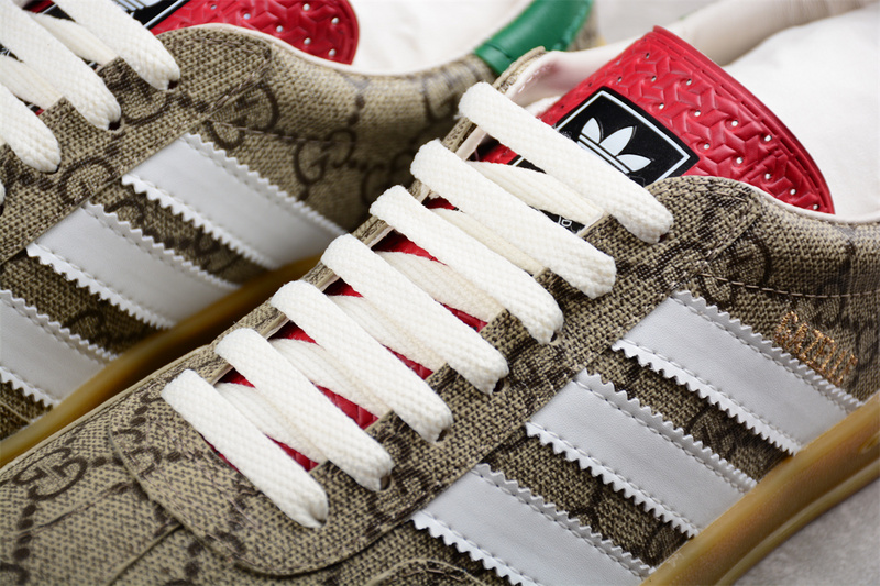 Adidas Originals Gazelle Esquisite Gucci Brown/White/Green/Red 19