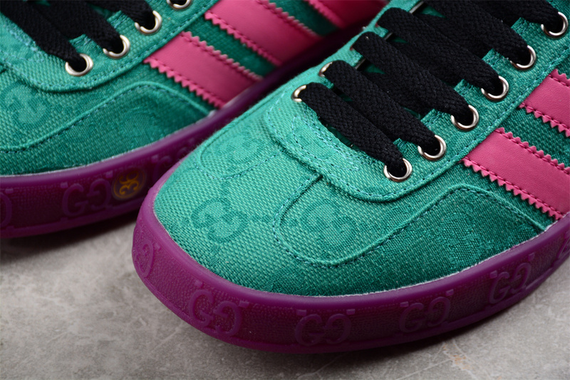 Adidas Originals Gazelle Esquisite Gucci Green/Pink/Purple 27