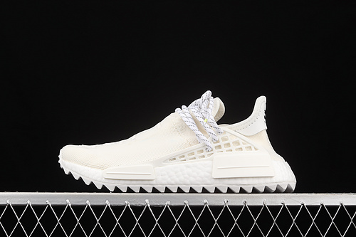 Pharrell X Nmd Human Race Trail Blank Canvas Cream White/Running White/Running White 23