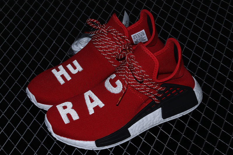 Pharrell X Nmd Human Race Red/Footwear White/Black 5