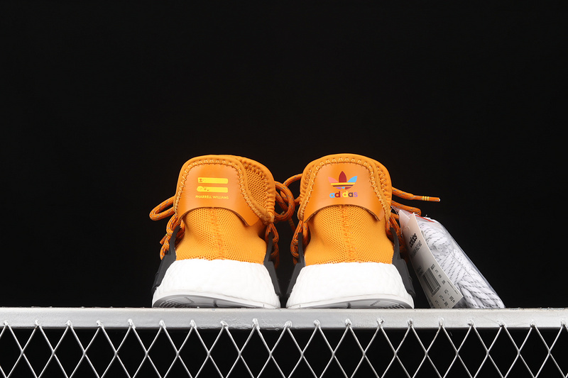 Pharrell X Nmd Human Race Orange/Cloud White/Core Black 7