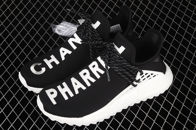 Pharrell X Chanel X Nmd Human Race Trail Chanel Core Black/Running White 25