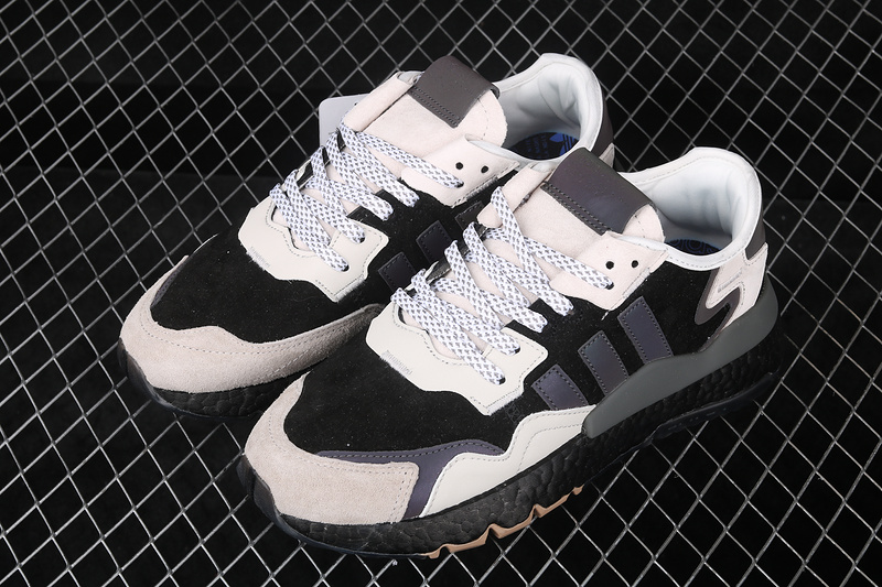 Nite Jogger Shoes Core Black/Cloud White/Grey 15